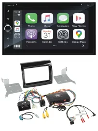 Blaupunkt DAB Lenkrad TMC Bluetooth USB 2DIN Navigation für Fiat Citroen Peugeot