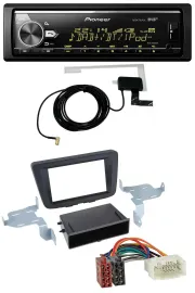Pioneer Bluetooth DAB USB MP3 Autoradio für Suzuki Baleno (EW, ab 2016)