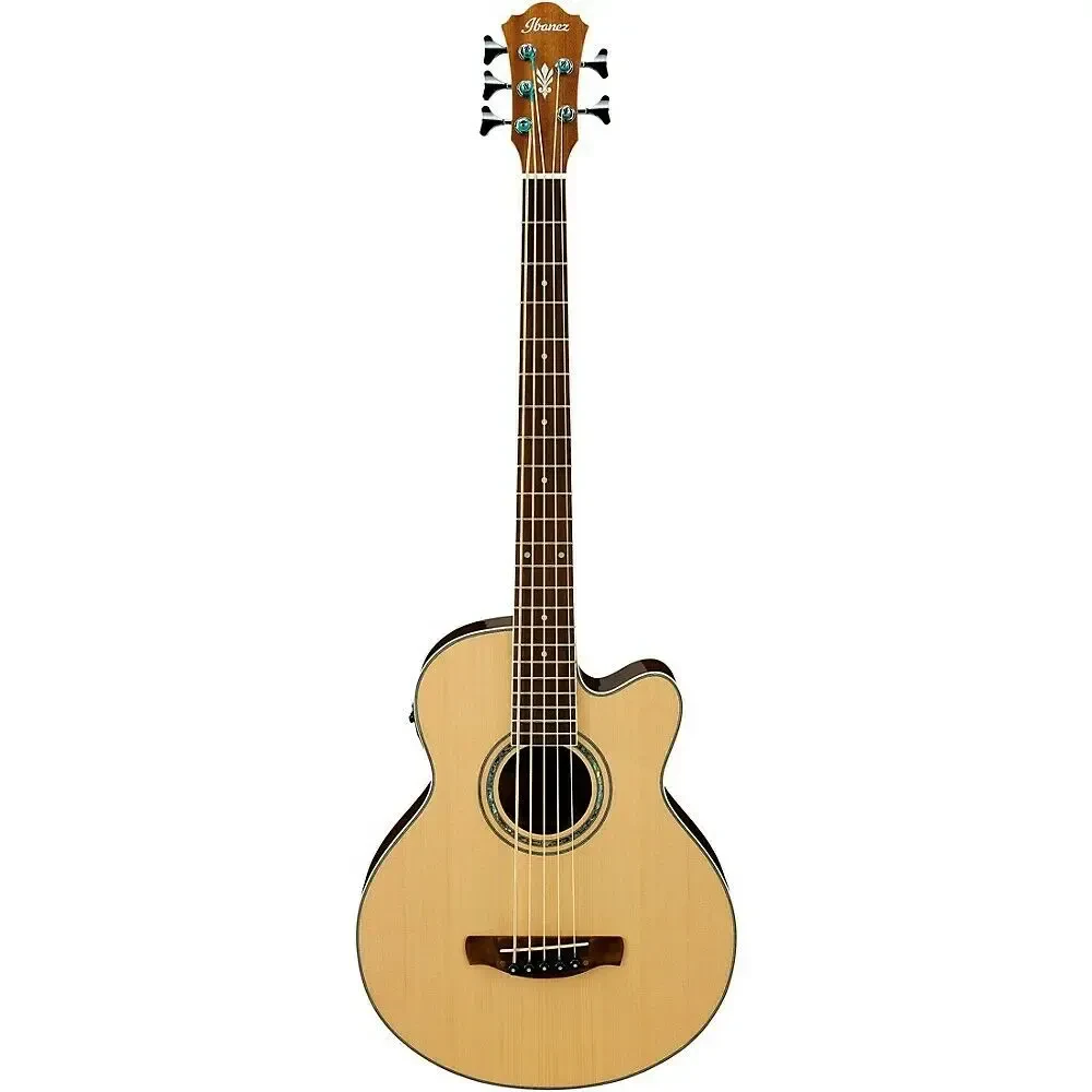 Бас-гитара акустическая Ibanez AEB105E Natural High Gloss