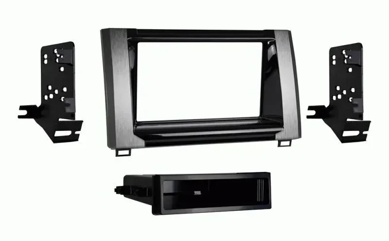 Metra 99-8252 Single/Double DIN Dash Kit for Select 2014-2020 Toyota Tundra
