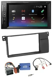 Pioneer DAB Lenkrad 2DIN Bluetooth USB Autoradio für BMW 3er E46 2000-2006