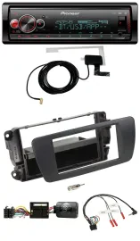 Pioneer Bluetooth DAB USB Lenkrad Autoradio für Seat Ibiza nitschwarz