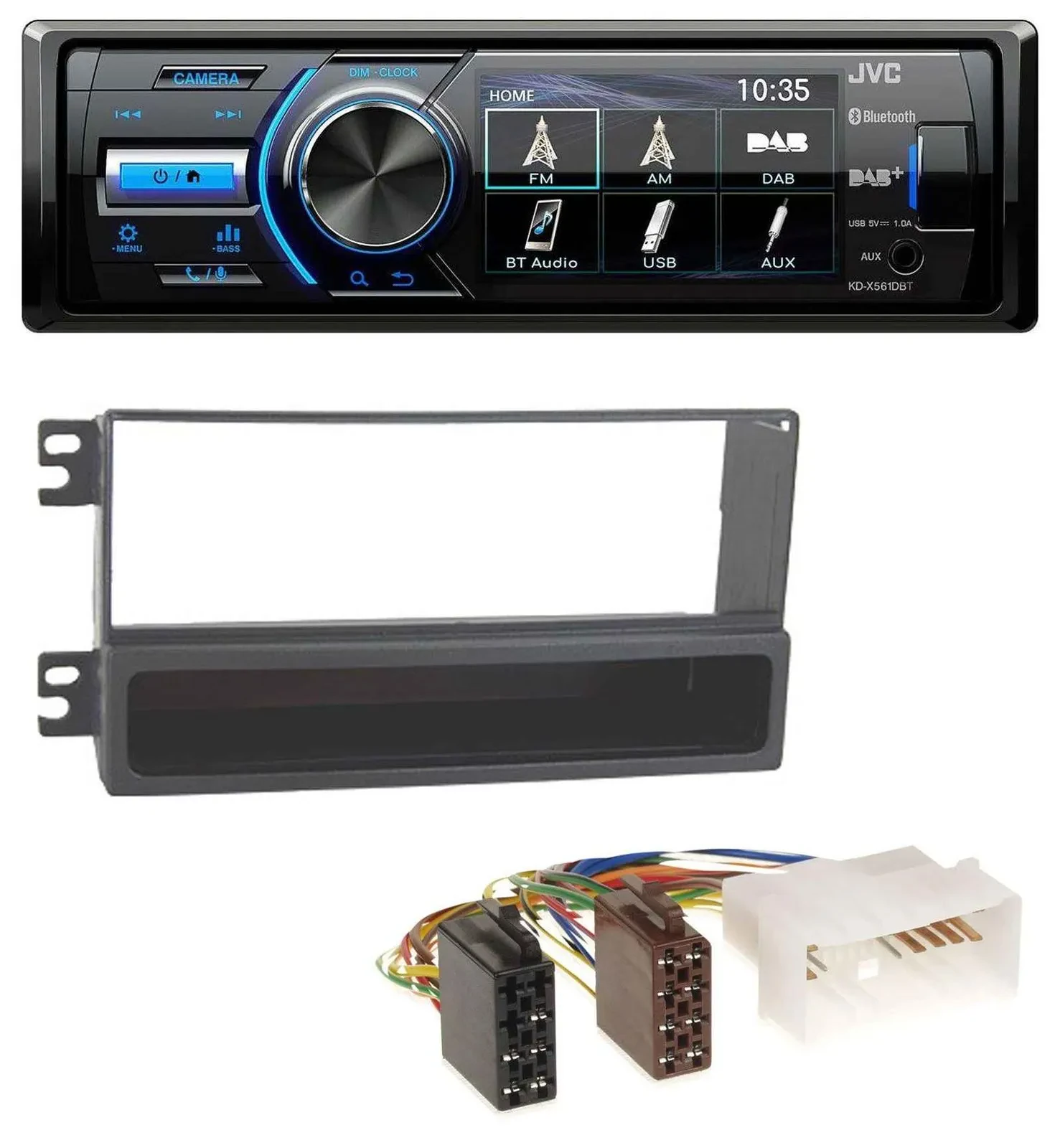 JVC Bluetooth MP3 USB DAB Autoradio für Kia Magentis (ab 2006)