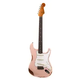 Электрогитара Fender Custom Shop 1960s Stratocaster Roasted Alder Shell Pink Heavy Relic