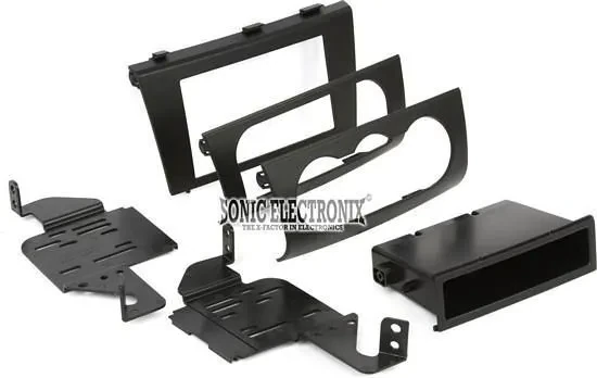 Scosche NN1642B Single/Double DIN Install Dash Kit for 2007-12 Nissan Altima