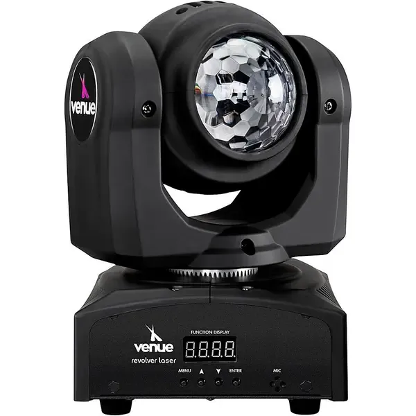 Светодиодный прибор Venue Revolver Wash Dual-Sided Moving Head Effect Light Wash Moonflower