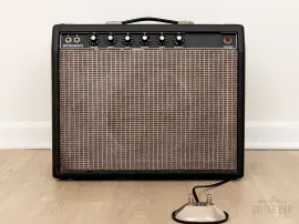 Комбоусилитель для электрогитары Fox Vintage Princeton Reverb Replica Boutique Black 15W 1x10 USA 2000s