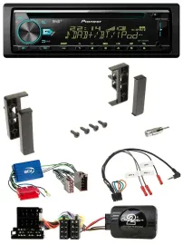 Pioneer DAB Lenkrad CD USB Bluetooth Autoradio für Audi A3 A4 A6 99-00 Aktivsyst