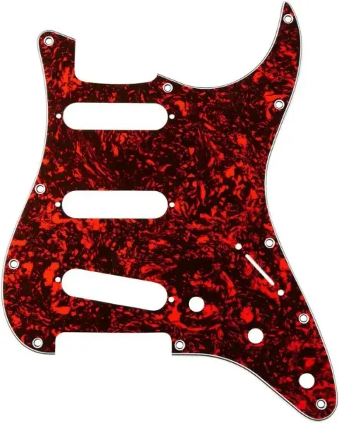 AXL Model PG-362-SHL 3-Pickup Single Coil Guitar Pickguard, Tortoise Shell