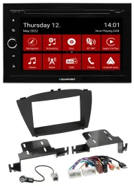 Blaupunkt MP3 DVD Bluetooth DAB 2DIN USB Autoradio für Hyundai ix35 ab 13 AUX US