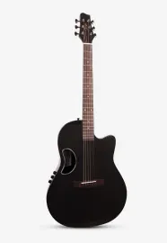 CE-2021-CF Электро-акустическая гитара, чёрная,Smiger