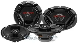 JVC CS-DR6940 550W Peak 90W RMS 6x9” 4-Way Coaxial Speakers