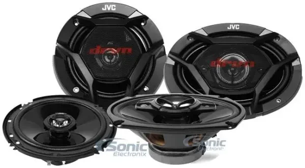 JVC CS-DR6940 550W Peak 90W RMS 6x9” 4-Way Coaxial Speakers