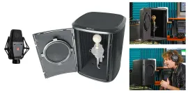 Se Electronics sE4100 Studio Condenser Recording Microphone+Sound Isolation Box