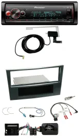 Автомагнитола Pioneer для Opel Corsa D 2006–2008, Bluetooth, DAB, USB, чёрная