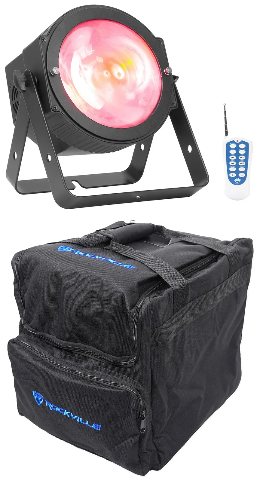 Прибор смены цвета American DJ DOTZ PAR 100 RGB COB LED DMX с чехлом и ПДУ