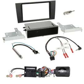 Kenwood Lenkrad CD USB Bluetooth DAB Autoradio für Audi A4 (2000-2001)