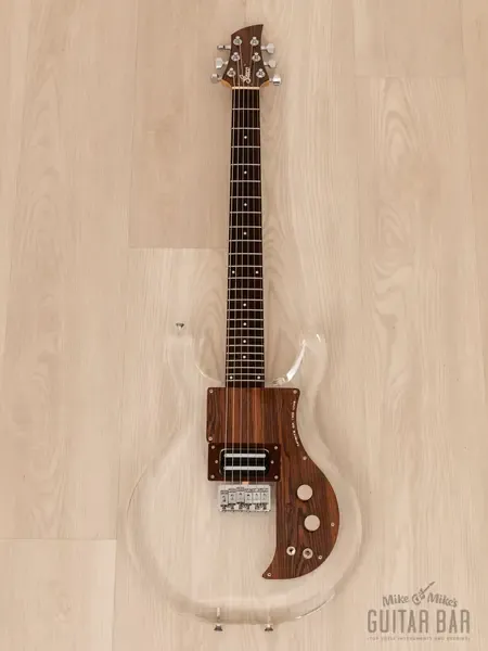 Электрогитара Greco AP-1000 Acrylic Dan Armstrong Lucite Guitar Japan 1990s w/Case