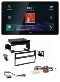 Автомагнитола JVC DAB MP3 Bluetooth USB для Nissan Tiida/Versa C11 (2007–2011)