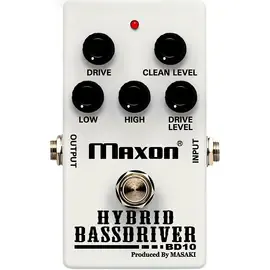 Педаль эффектов для бас-гитары Maxon BD10 Hybrid Bass Driver