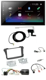 Pioneer DAB Lenkrad Bluetooth 2DIN USB Autoradio für Hyundai i40 VF ab 2011 schw