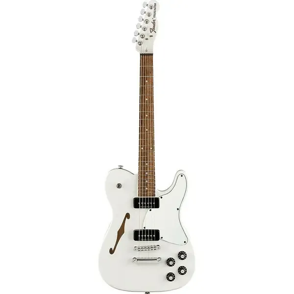 Электрогитара полуакустическая Fender Jim Adkins JA-90 Telecaster Thinline Arctic White