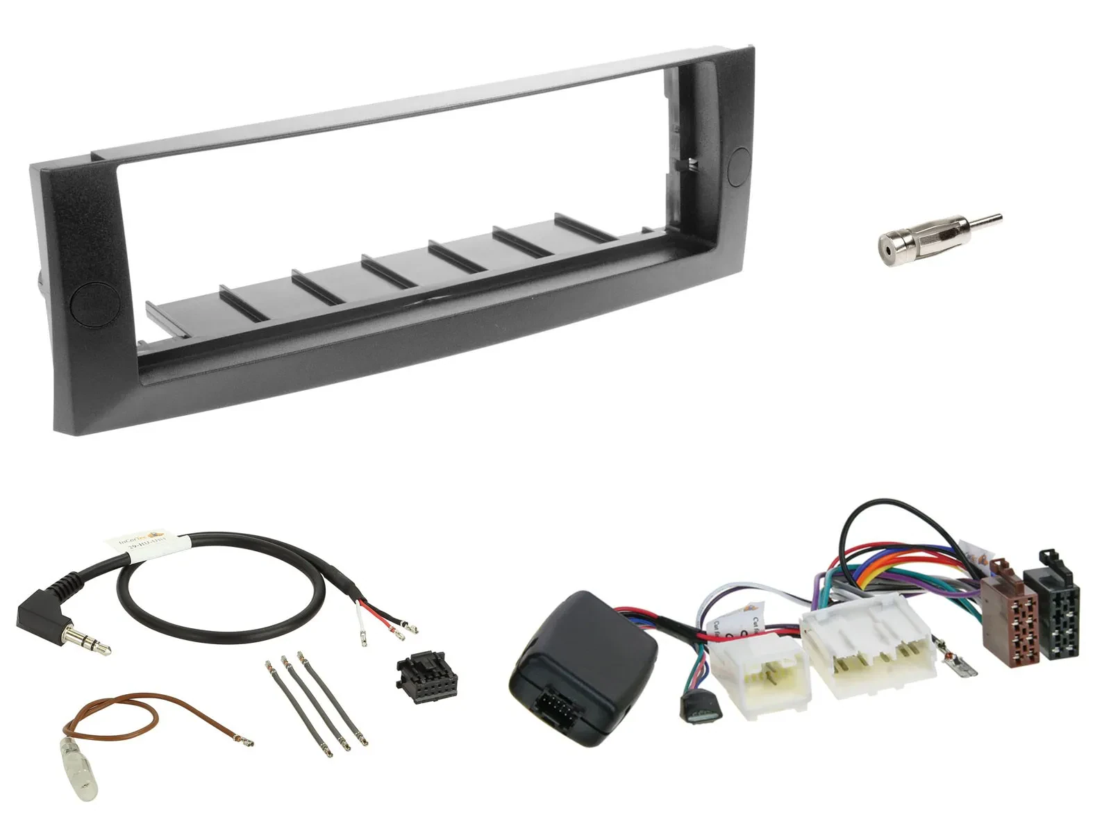 Einbauset Lenkradadapter DIN Autoradio für Mitsubishi Colt 2004-2009