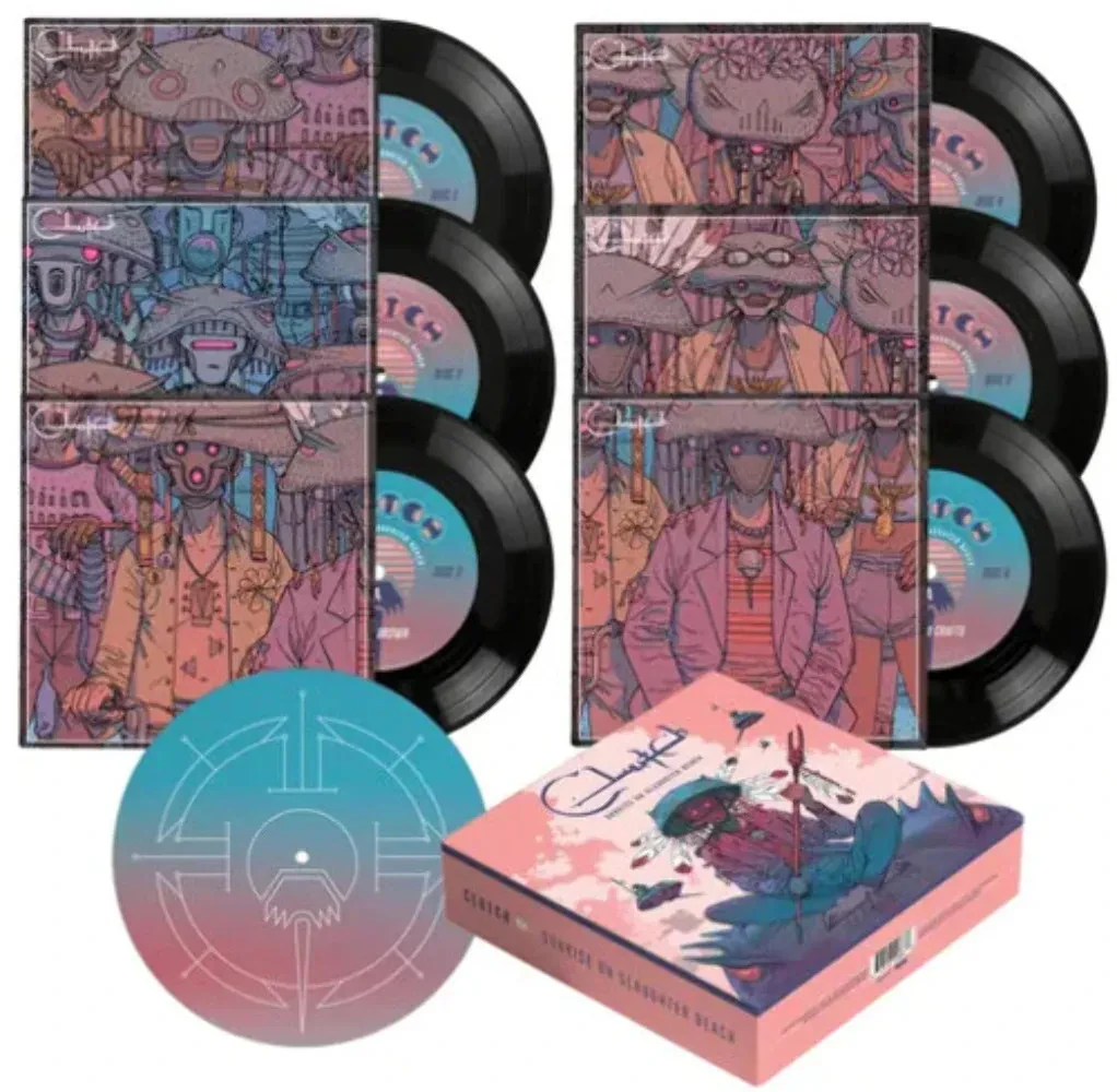 Виниловая пластинка Clutch – Sunrise On Slaughter Beach (набор: 6 синглов 7" и CD) (2022) Sealed