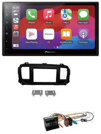 Pioneer DAB USB MP3 Bluetooth 2DIN Autoradio für Citroen Jumpy Dispatch Spacetou