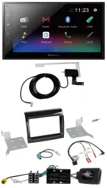 Pioneer DAB Lenkrad Bluetooth 2DIN USB Autoradio für Citroen Fiat Peugeot 2016-2