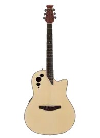 Электроакустическая гитара Applause AE44II-4S Elite Mid Cutaway Natural Satin