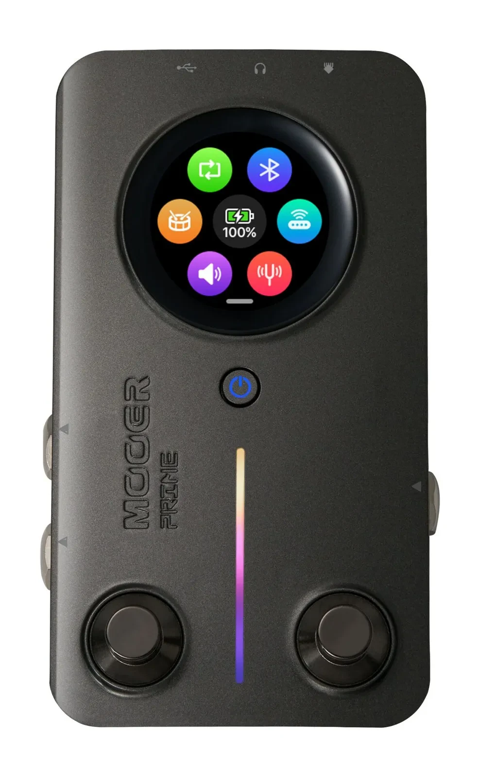 MOOER Prime M2 - Intelligent Multi Effects Pedal, Gray