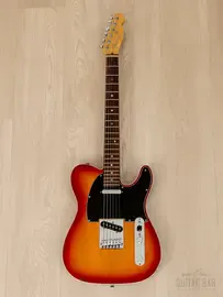 Электрогитара Fender American Deluxe Telecaster SS Aged Cherry Sunburst w/case USA 2006