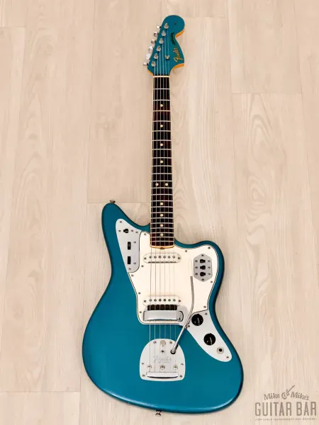 Электрогитара Fender Jaguar SS Lake Placid Blue w/case USA 1966