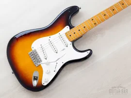 1981 Greco Super Real SE1200 S-Style Vintage Guitar w/ V Neck & Case, Japan