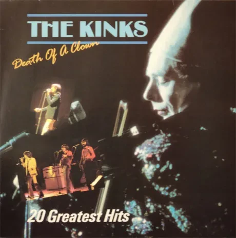 THE KINKS - Death Of A Clown - 20 Greatest Hits (LP, Used)