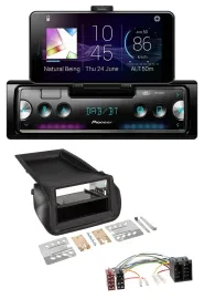 Автомагнитола для FIAT Fiorino (с 2008) Pioneer USB, MP3, Bluetooth, DAB