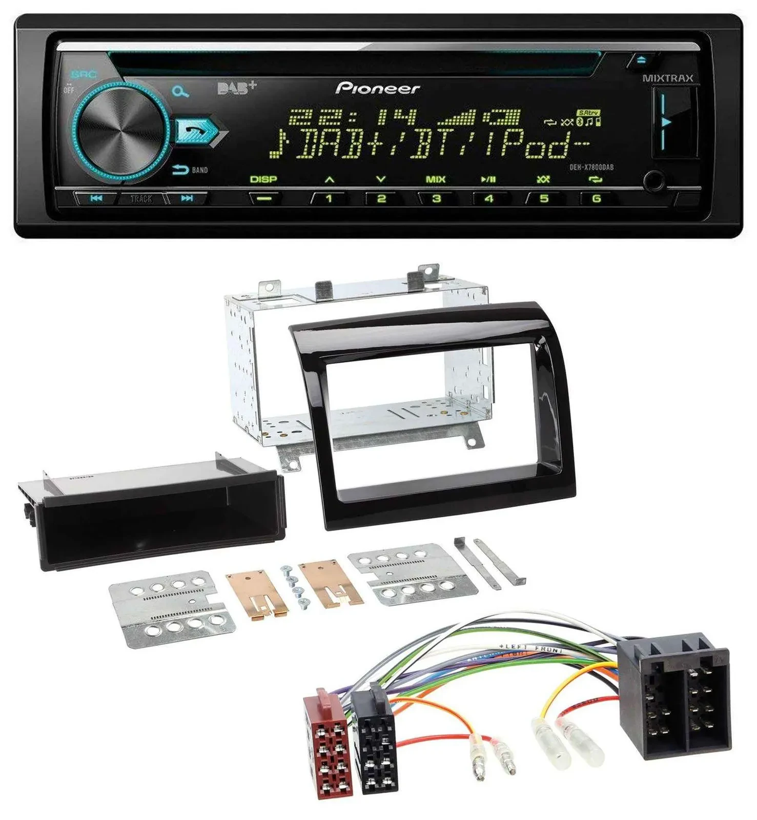 Автомагнитола для Peugeot Boxer/Citroen Jumper/Fiat Pioneer DAB, CD, USB, Bluetooth, MP3