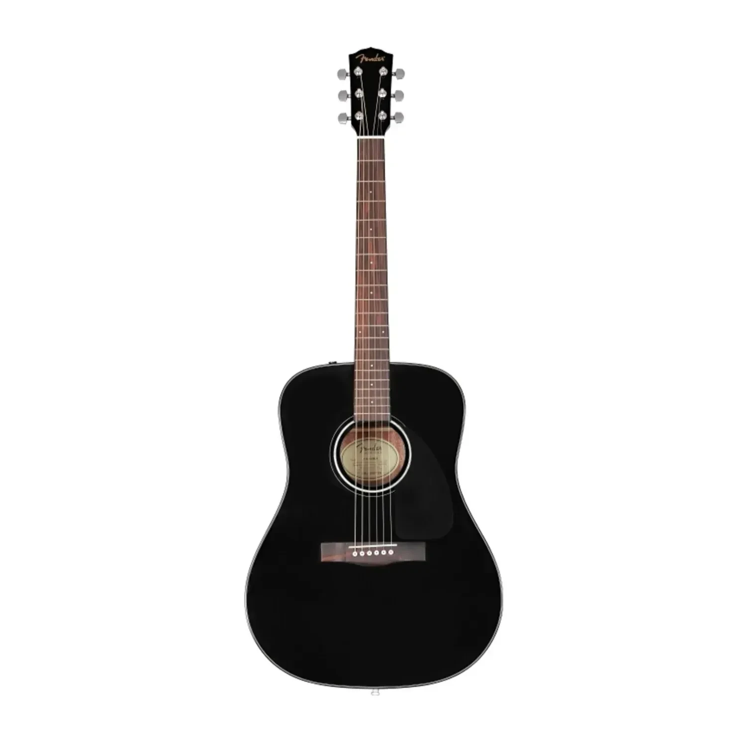 Fender CD-60 Dreadnought V3 Acoustic Guitar 6 String  with Case Black