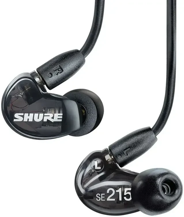 Наушники проводные Shure SE215-K-EFS Black