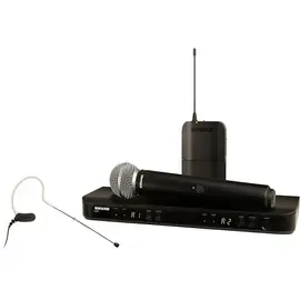 Микрофонная радиосистема Shure BLX1288/MX53 Wireless Combo System w/SM58 Handheld/MX153 Earset Band H10