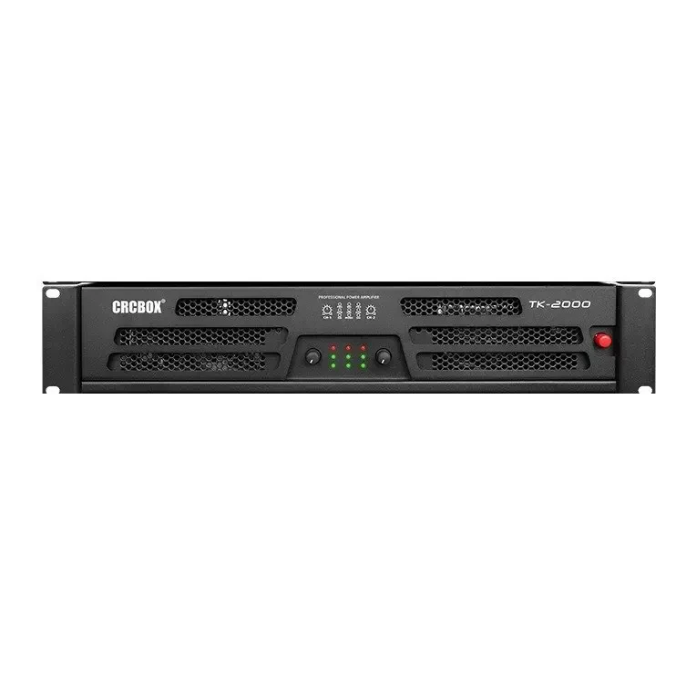 Усилитель мощности CRCBOX TK-2000 600х2-8 ом, 900х2-4ом