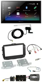 Pioneer DAB Lenkrad Bluetooth 2DIN USB Autoradio für Alfa Giulietta 2013-2021 94