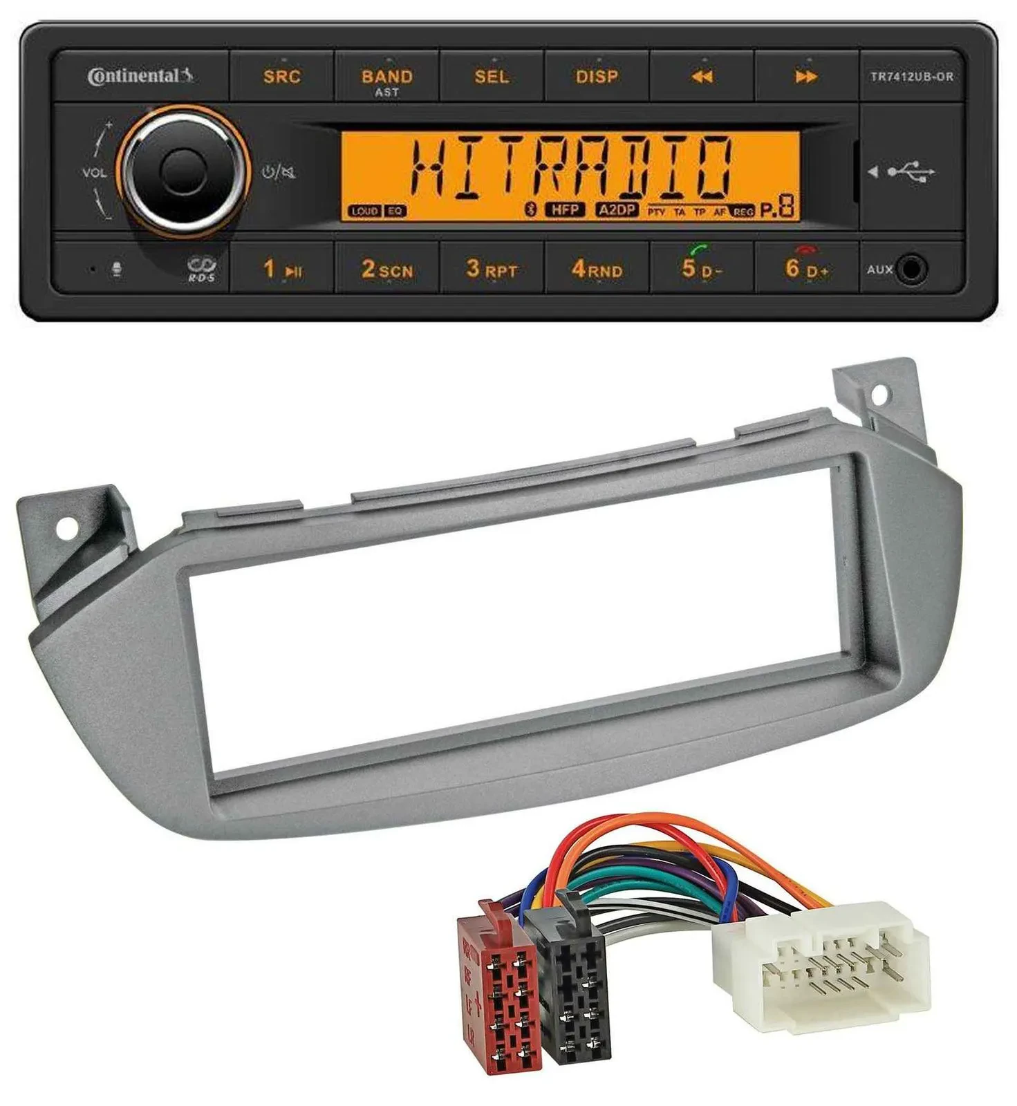 Continental MP3 Bluetooth AUX USB Autoradio für Nissan Pixo UA0 09-13 Suzuki Alt
