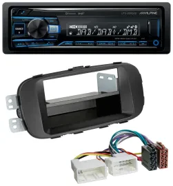 Alpine USB Bluetooth DAB MP3 Autoradio für Kia Soul (PS ab 2014) schwarz