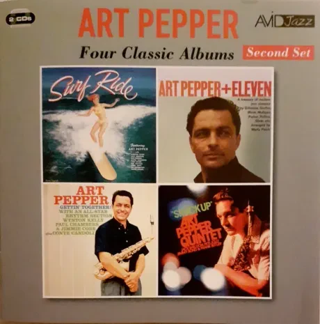 ART PEPPER - Surf Ride / Modern Jazz Classics / Gettin' Together! / Smack Up (2CD)