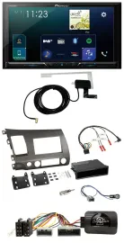 Автомагнитола Pioneer 2-DIN DAB USB Bluetooth для Honda Civic 2006–2010 Hybrid