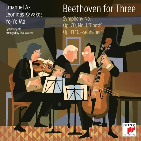 YO-YO MA / LEONIDAS KAVAKOS / EMANUEL AX - Symphony No. 1 - Op. 70, No. 1 Ghost - Op. 11 Gassenhauer (CD)