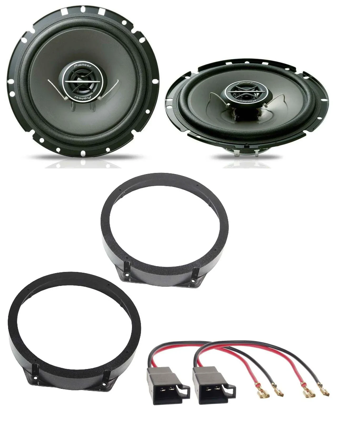 Pioneer 170Watt 2-Wege 16,5cm Lautsprecher für Mini One Cooper Cabrio Fronttür A