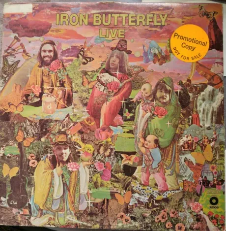 IRON BUTTERFLY - Live (LP , Used)